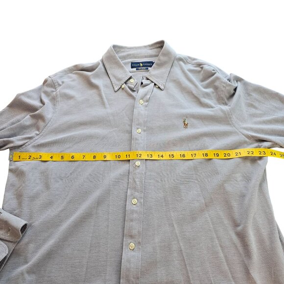 Ralph Lauren Mens Size XXL Slim Fit Oxford Button-Down Shirt - Picture 6 of 6